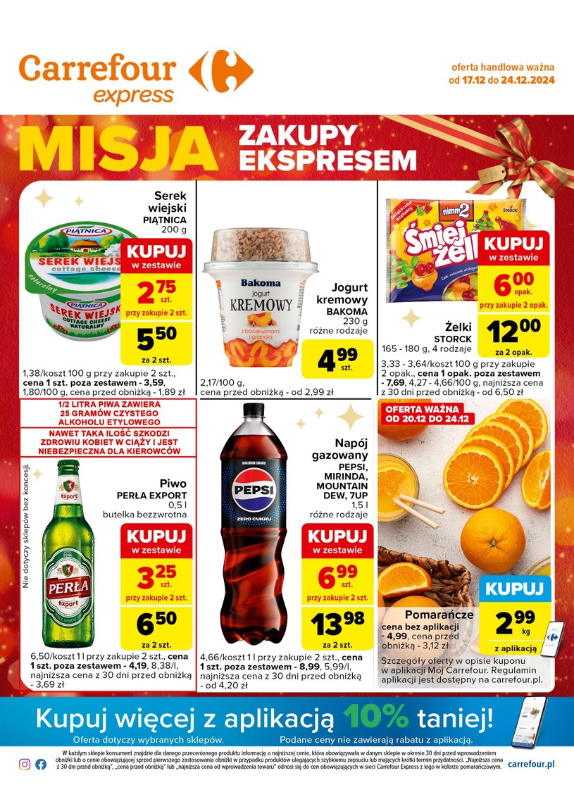 Gazetka promocyjna Carrefour Express - ważna od 17. 12. 2024 do 24. 12. 2024