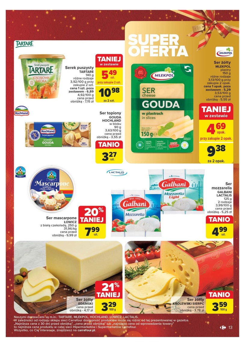 Gazetka: Promocje na świąteczny stół - Carrefour Market - strona 13