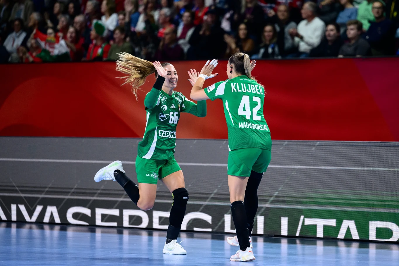 Bohaterki ostatniej akcji Węgierek: Viktoria Gyori-Lukacs i Katrin Klujber