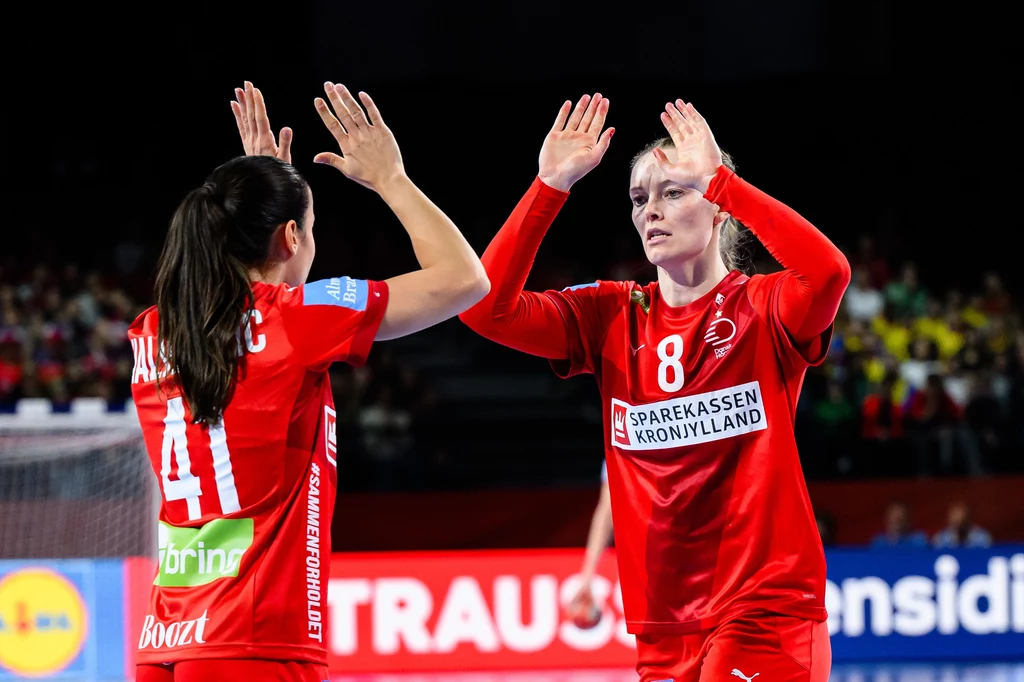 Elma Halilcevic i Anne Mette Hansen. Dunki były bezradne w drugiej połowie 