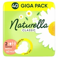 Naturella Classic Normal Rozmiar 2 Podpaski ze skrzydełkami × 40