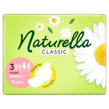Naturella Classic Maxi Camomile Podpaski ze skrzydełkami x8 - 2