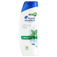 Head & Shoulders Menthol Fresh Codzienny Szampon Przeciwłupieżowy 400 ml. Efekt świeżości