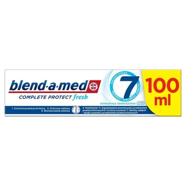 Blend-A-Med Complete Protect 7 Extra Fresh Pasta do zębów 100ml - 4