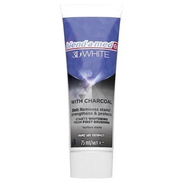 Blend-a-med 3D White Charcoal Pasta do zębów 75ml - 1