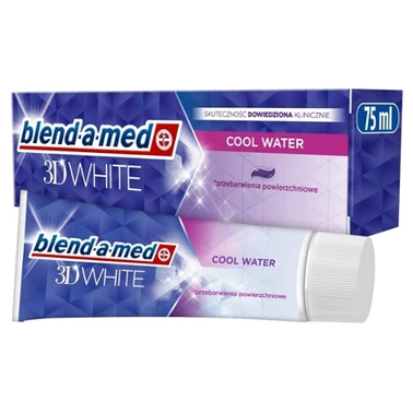 Blend-a-med 3D White Cool Water Pasta do zębów 75ml - 0