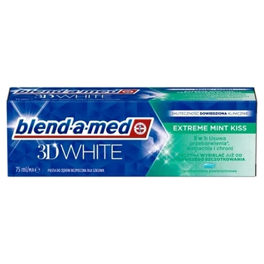 Blend-a-med 3D White Extreme Mint Kiss Pasta do zębów 75ml - 2