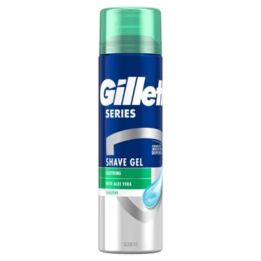 Gillette Series Kojący żel do golenia z aloesem, 200 ml - 1