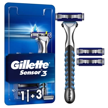 Gillette Sensor3 Maszynka do golenia - 3 ostrza - 0