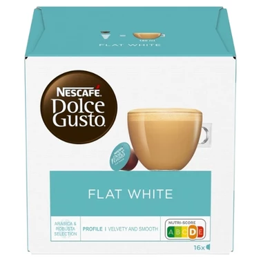 NESCAFÉ Dolce Gusto Flat White Kawa w kapsułkach 187,2 g (16 x 11,7 g) - 2