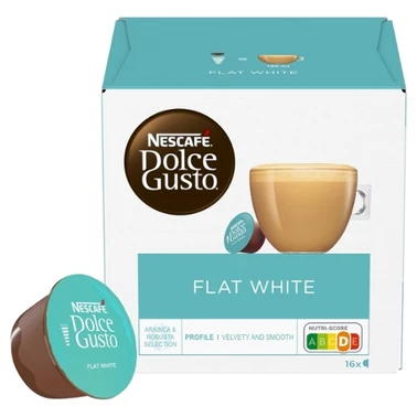 NESCAFÉ Dolce Gusto Flat White Kawa w kapsułkach 187,2 g (16 x 11,7 g) - 1