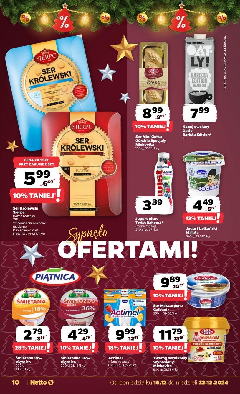 Gazetka: Świąteczne okazje czekają - Netto - strona 10