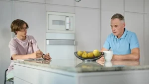 Kadr z serialu "Na Wspólnej"
