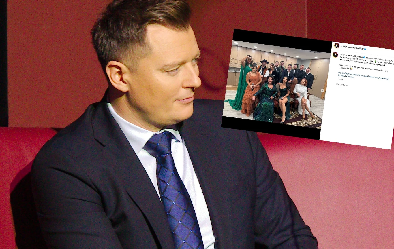 Rafał Brzozowski znów razem z Edytą Górniak, fani gratulują występów w USA Rafał Brzozowski znów razem z Edytą Górniak, fani gratulują występów w USA