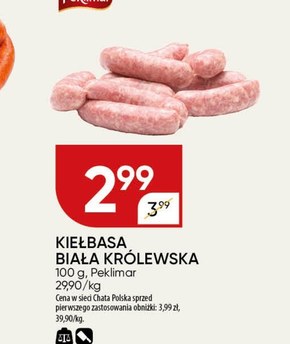 Kiełbasa biała Chata polska niska cena