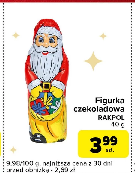 Figurka czekoladowa Rakpol