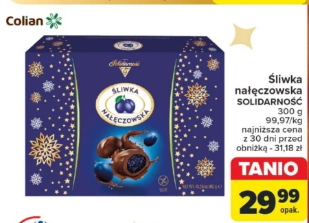 Solidarność Śliwka Nałęczowska w czekoladzie 300 g
