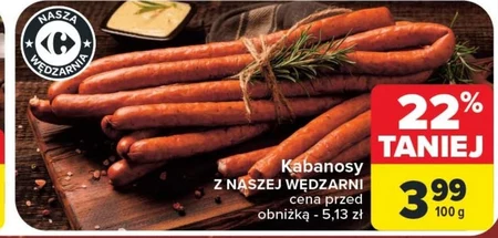 Kabanosy Z Naszej Wędzarni