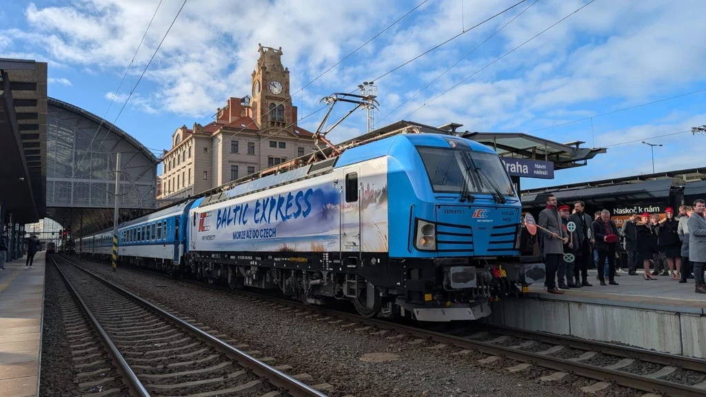 Baltic Express już na trasie. Pociąg z Pragi do Gdyni