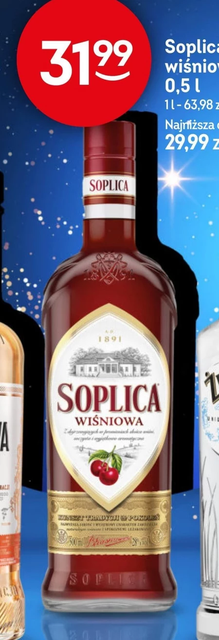 Soplica wiśniowa Likier 500 ml