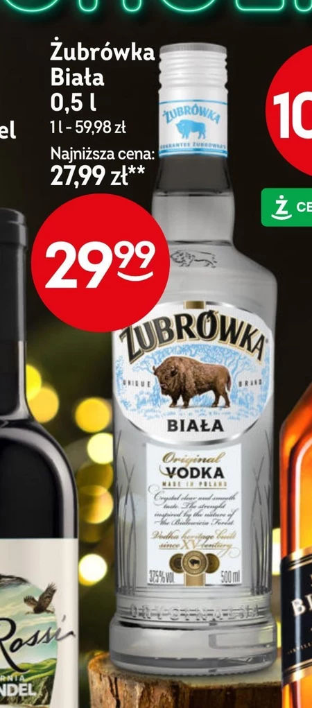 Żubrówka Biała Wódka czysta 500 ml