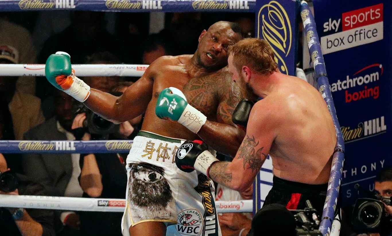 Dillian Whyte (z lewej) Dillian Whyte (z lewej)
