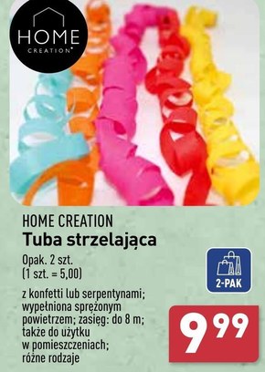 Tuba strzelająca konfetti Home Creation niska cena