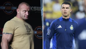 Mariusz Pudzianowski pochwalił się fotką z Cristiano Ronaldo, korzystając ze sztucznej inteligencji