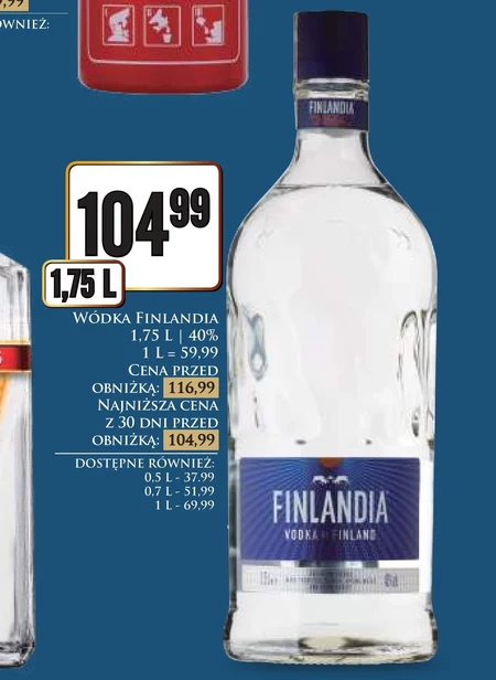 Finlandia Wódka 1,75 l