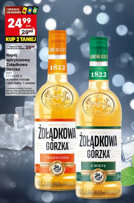 Wódka smakowa Żołądkowa Gorzka