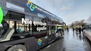 Autobus NesoBus od Grupy Polsat Plus i Grupy ZE PAK, zasilany wodorem