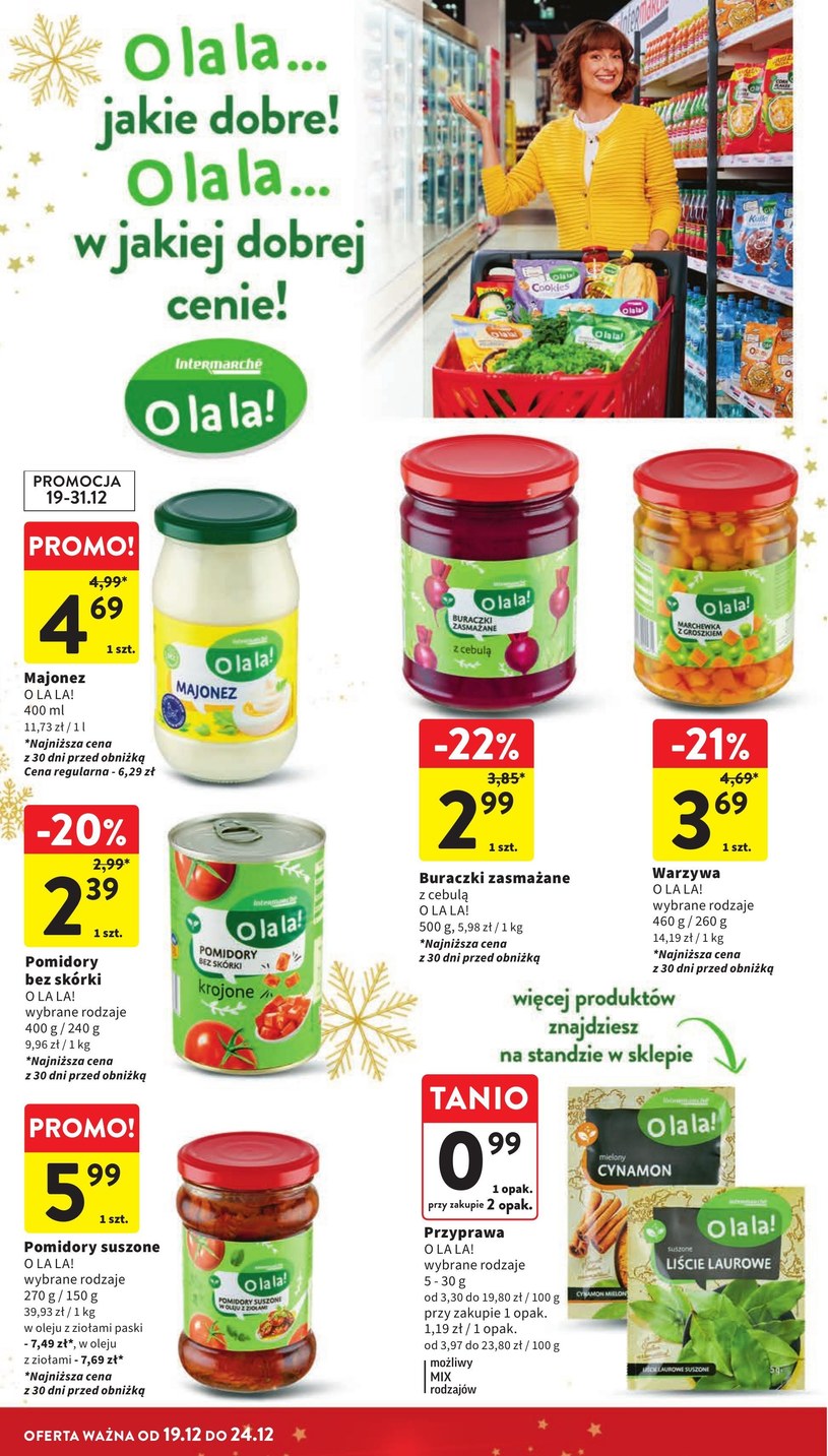 Gazetka: Hity na Twój świąteczny stół - Intermarche - strona 36