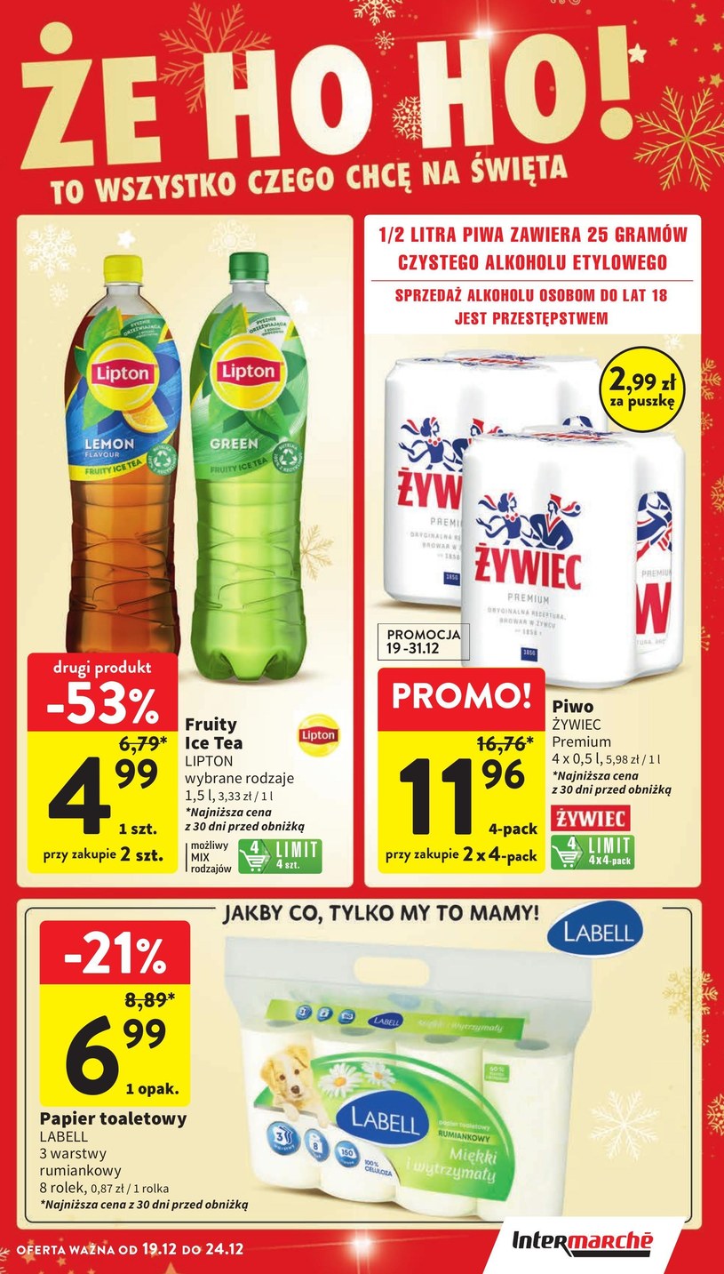 Gazetka: Hity na Twój świąteczny stół - Intermarche - strona 19