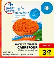 Mrożone warzywa Carrefour