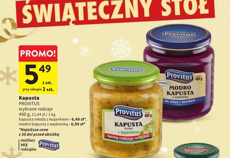 Kapusta młoda Provitus