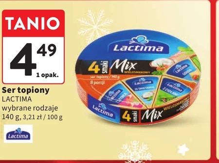 Lactima Ser topiony Mix wielosmakowy 40 g (8 x 17,5 g)
