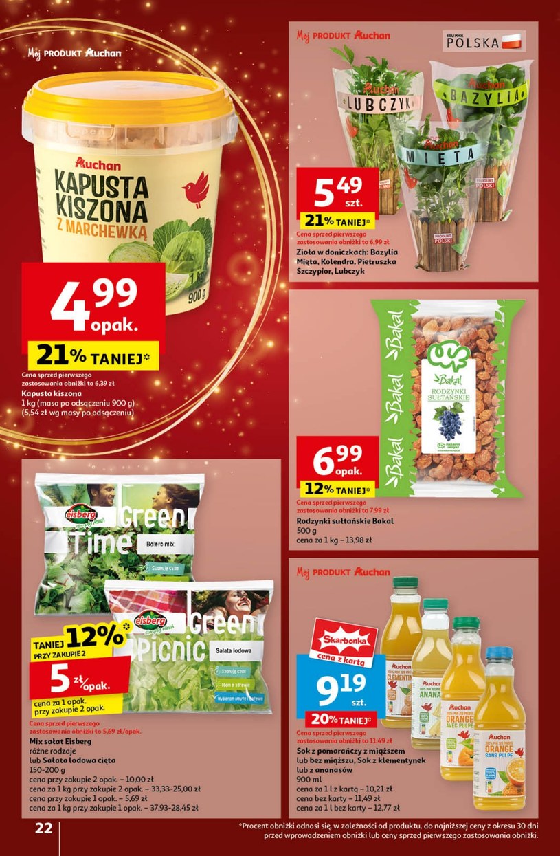 Gazetka: Świąteczne mega okazje! - Auchan - strona 24