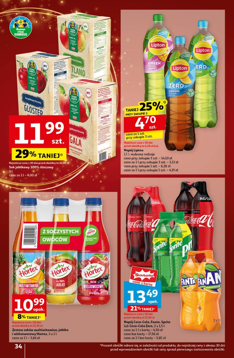 Gazetka: Świąteczne mega okazje! - Auchan - strona 36