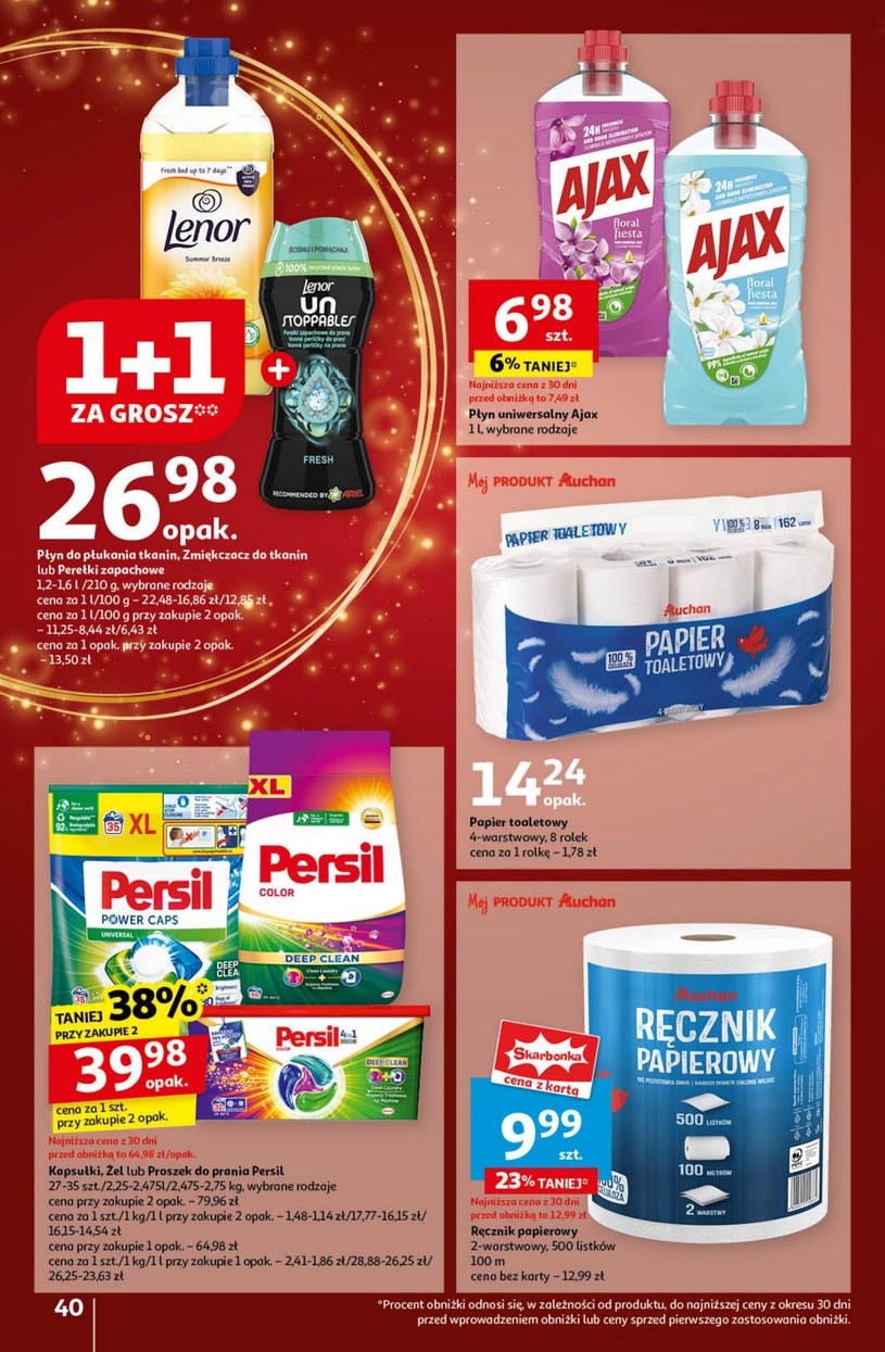 Gazetka: Świąteczne mega okazje! - Auchan - strona 42