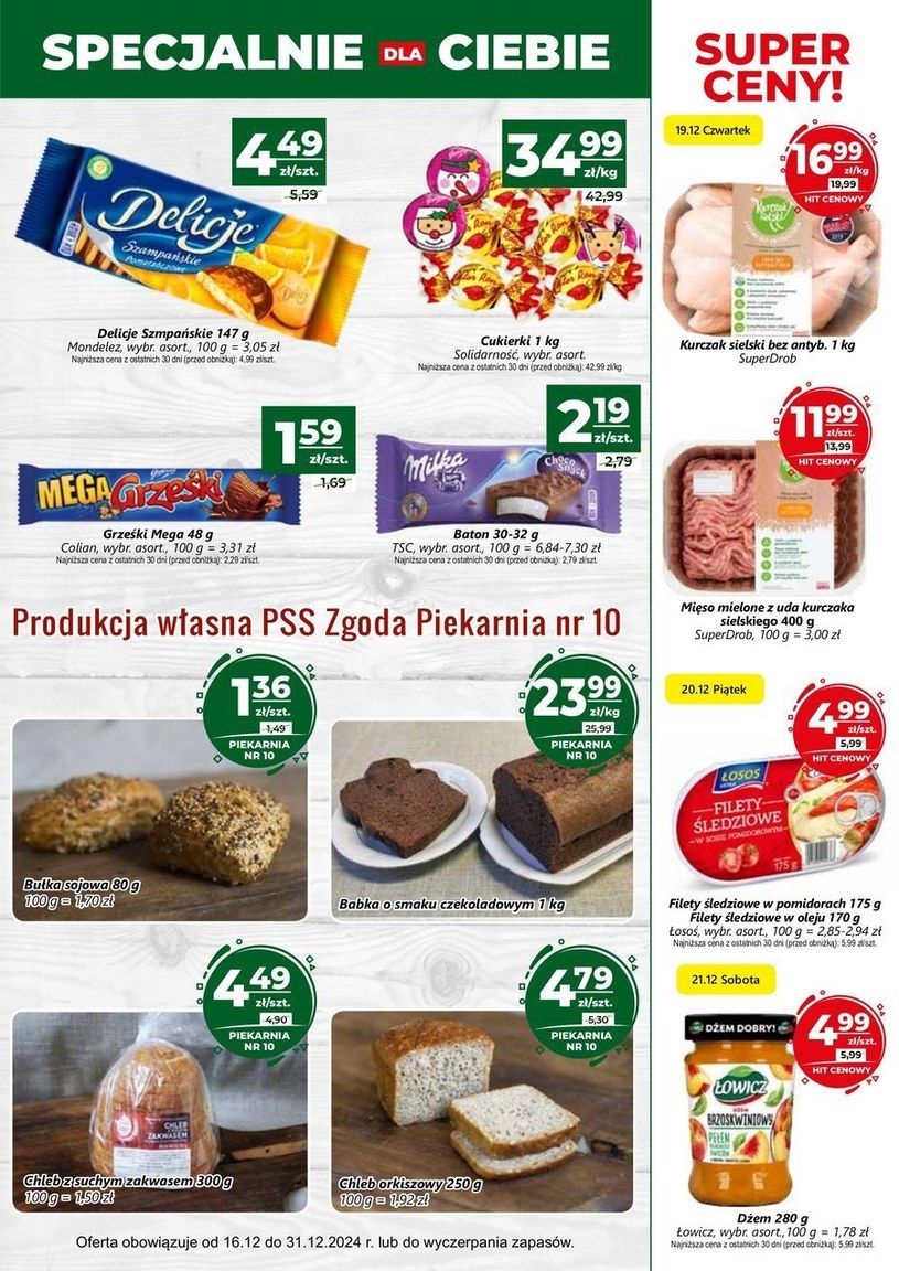 Gazetka: Tradycja i smak na stole - PSS Zgoda Płock - strona 9