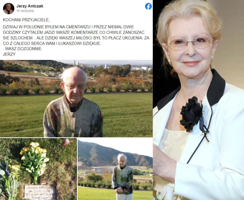 Jerzy Antczak wspomina Jadwigę Barańską /Facebook:@Jerzy Antczak Jerzy Antczak wspomina Jadwigę Barańską /Facebook:@Jerzy Antczak