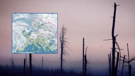 Wracają niebezpieczne wichury. Nad morzem porywy mogą osiągać prędkość do 80 km/h, zaś na Śnieżce wiało z prędkością 148 km/h