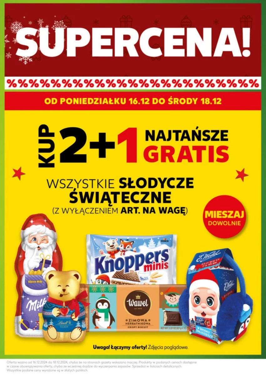 Więcej słodyczy za mniej! Świąteczna oferta Kauflandu, która się opłaca! Więcej słodyczy za mniej! Świąteczna oferta Kauflandu, która się opłaca!