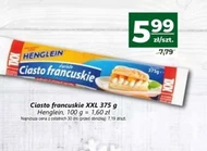 Ciasto francuskie Henglein