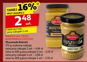 Firma Roleski Musztarda staropolska 175 g niska cena