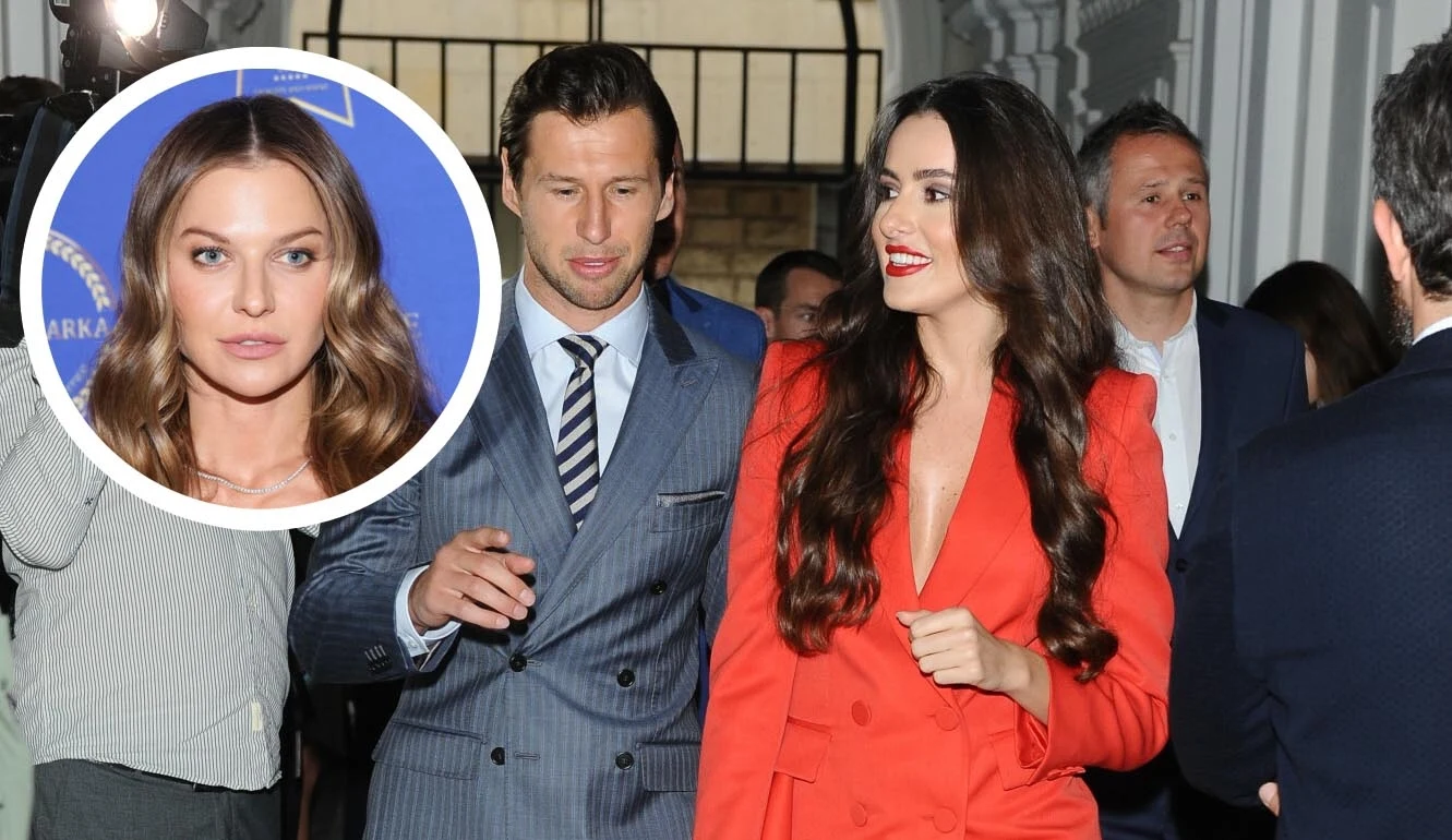 Grzegorz Krychowiak, Celia Krychowiak, Anna Lewandowska Grzegorz Krychowiak, Celia Krychowiak, Anna Lewandowska