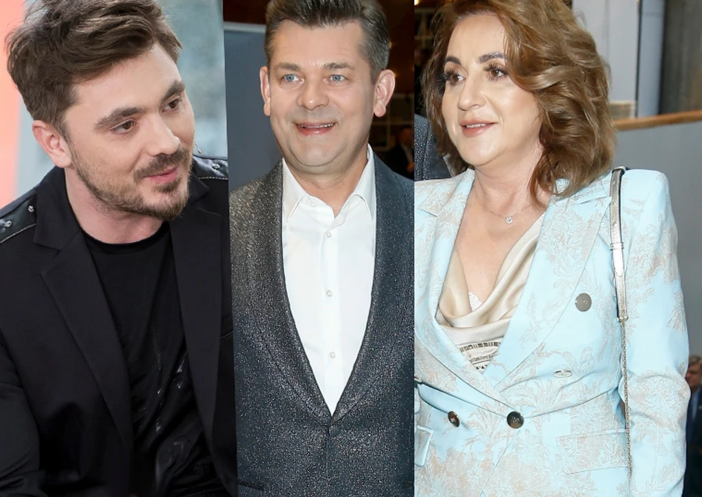 Daniel, Danuta i Zenek Martyniukowie (fot. FORUM)