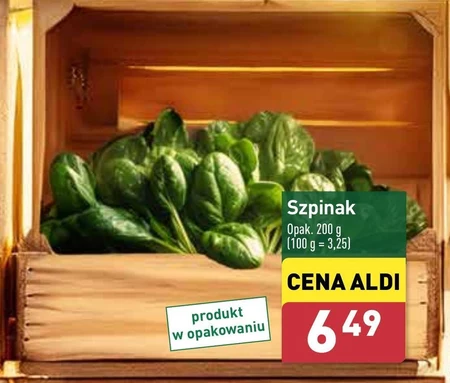 Szpinak Aldi