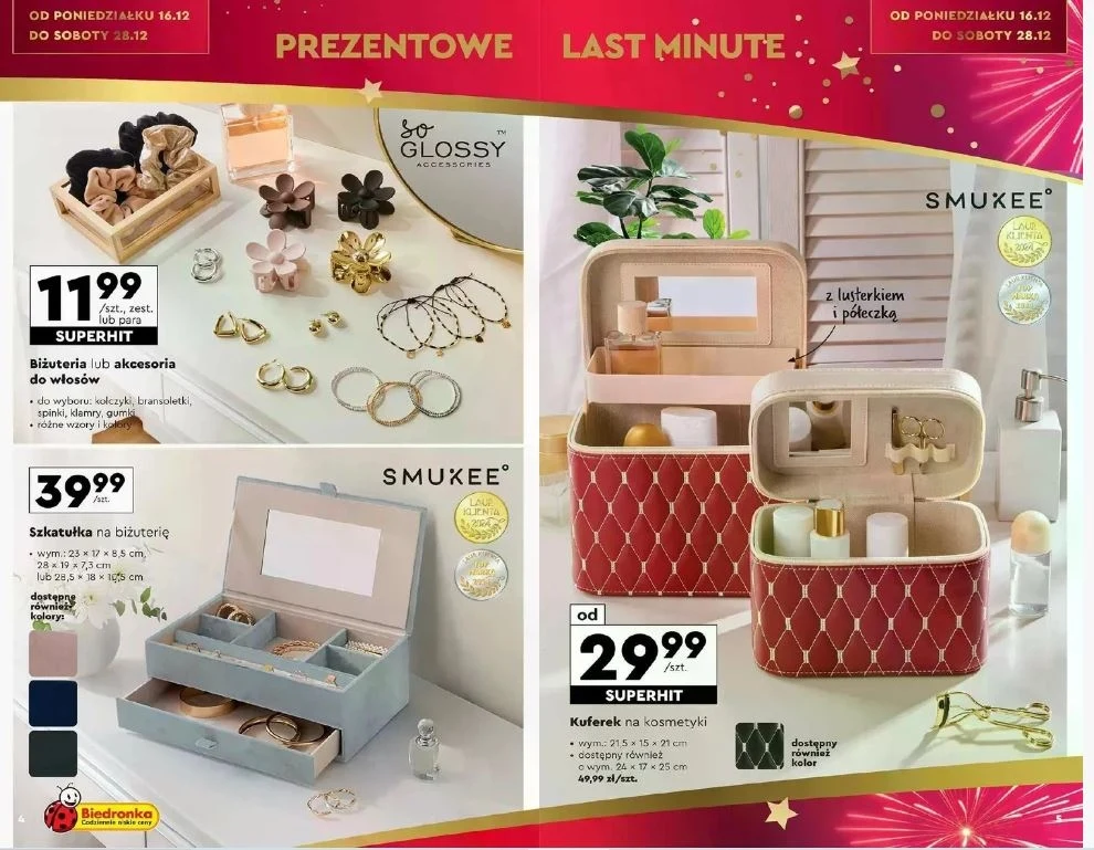 Biedronka oferuje prezenty last minute!
