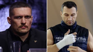 Ołeksandr Usyk i Władimir Kliczko